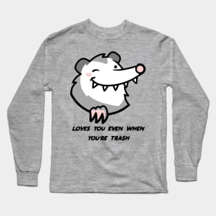 Trash Opossum Long Sleeve T-Shirt